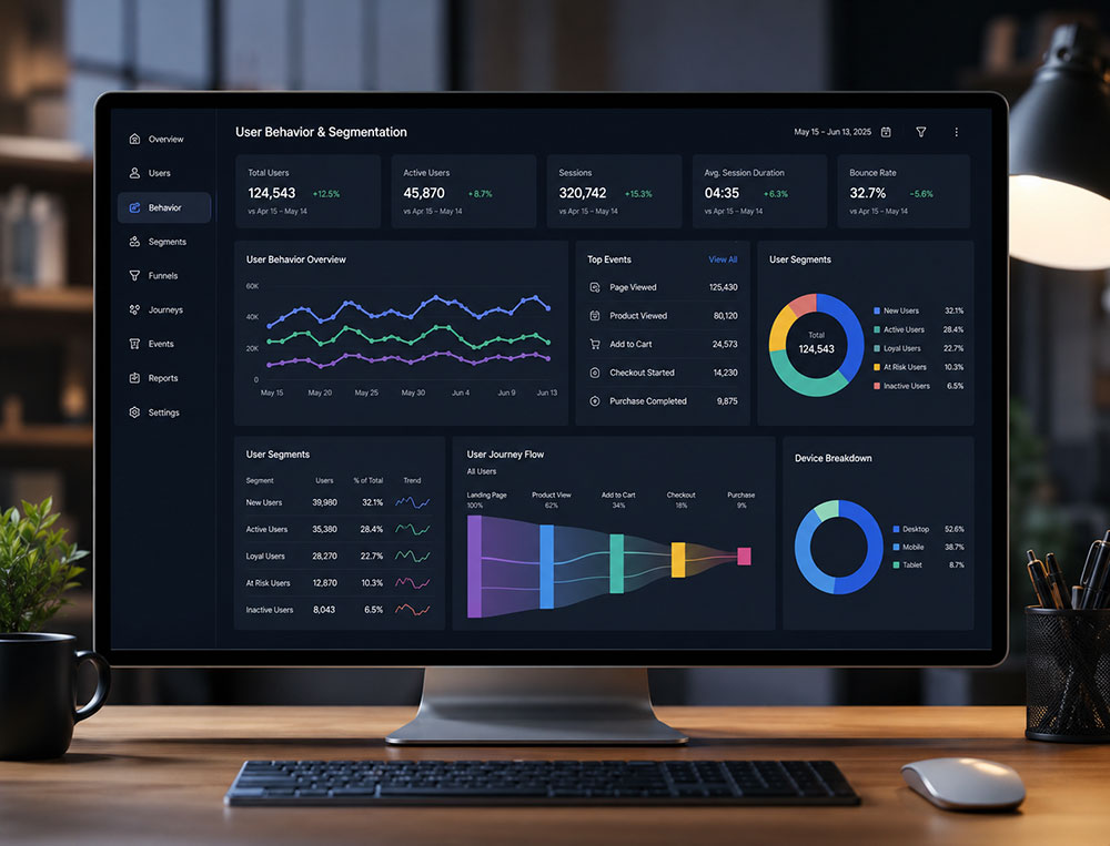تحلیل رفتار و سگمنتبندی کاربران در WebEngage